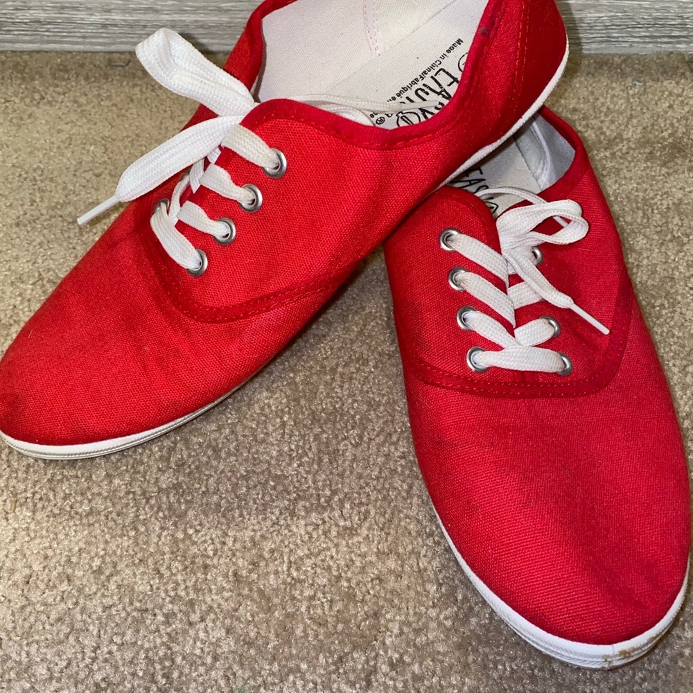 Red Sneakers
